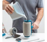 Ensemble De 5 Rouleaux Pour Peinture Rechargeables Antigoutte Et Antispray