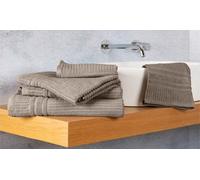 Ensemble de 5 serviettes en coton 450 g/m² : Olive