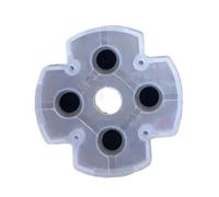 Ensemble de 50 Boutons de Clavier ABXY D Pad en Caoutchouc conducteur en Silicone, for 4 for contrôleur de Jeu PS4, for JDM-050-055 030 040 001-011(D PAD-50pcs)