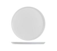 Ensemble De 6 Assiettes À Pizza En Grès Blanc 33 Cm H&H