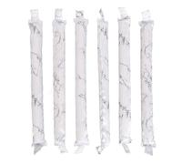 Ensemble de 6 bigoudis sans chaleur avec bouton pression souple | Créez des boucles volumineuses et durables du jour au lendemain avec cet ensemble de bandeau et tige de curling sans chaleur