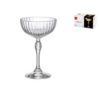 Bormioli 93124 Rocco Lot de 6 tasses America'20 cocktails, verre, 23cl