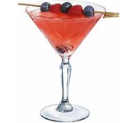 Ensemble De 6 Coupes Martini En Verre Transparent 21 roadway