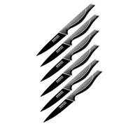 Ensemble de 6 Couteaux de cuisine cranté Black Edition Nirosta