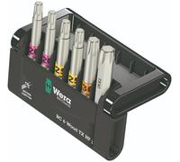 Ensemble De 6 Embouts TORX® Wera Bit-Check 6 Wood TX HF 05056470001