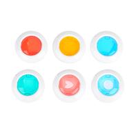 Ensemble de 6 filtres de couleur pour flash d'appareil photo instantané compatible avec Fujifilm Instax Mini 7S/8/8+/9 (6 pièces)
