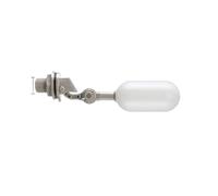 Ensemble de 6 flotteurs PHFU, 1/2 pouce, avec bras de réglage for tuyau d'alimentation en eau de piscine et d'aquarium (gris)