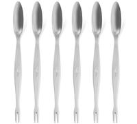 Ensemble de 6 fourchettes à homard en acier inoxydable - Hendi 403716