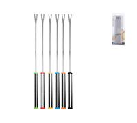 Ensemble De 6 Fourchettes Dondut Inox Manche Acier