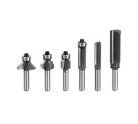 Ensemble de 6 fraises 8 mm LO-FS8 6T MAFELL