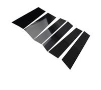 Ensemble de 6 Garnitures de Porte et de fenêtre pour Pilier de Voiture pour Honda Odyssey 2011 2012 2013 2014 2015 2016 2017
