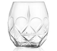 Ensemble De 6 Pcs. Grands Verres En Verre À Boire Alkemist Relief 380 Ml