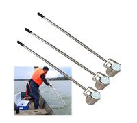 Ensemble de 6 perches télescopiques en acier inoxydable for échantillonneur d'eau, système d'échantillonnage d'eau avec pendule et gobelets gradués for rivière(3pcs,500ML 0.98-2.5m(3.2-8.2'))