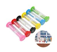 Ensemble De 6 Sabliers Colorés - Minuteries De 30 S À 10 Min Pour La Cuisine, Les Jeux Et L'exercice