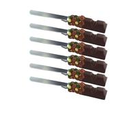 Ensemble de 6 Spatules pour pâte à tartiner 19 cm Fackelmann