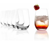 Ensemble De 6 Verres À Eau En Verre Cristallin Transparent Universum 465 Ml