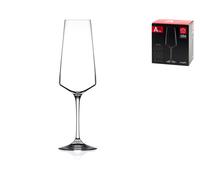 Ensemble De 6 Verres À Vin En Verre Transparent Pour Flûte, 35,5Cl