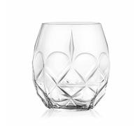 RCR Verres à eau Ligne Alkemist – Set de 6 en cristal 38 cl modernes