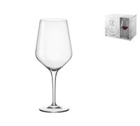 Ensemble De 6 Verres En Verre Electra Large Cl 55 Transparent Bormioli Rocco