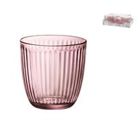 Ensemble De 6 Verres En Verre Ligne Rose Cl 29 Bormioli Rocco