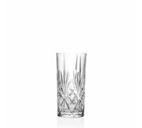 Set 6 Lunettes Cocktail Long Boisson Melodia 36 CL Eco Cristal Sculpté Rcr