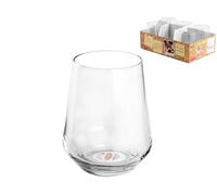Lot 6 Lunettes Verre Marque Pasabahce Modèle Allegra avec la Boîte CL