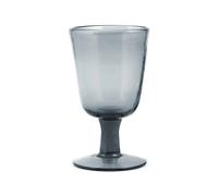 Ensemble De 6 Verres En Verre Saturne Gris Cl28 H&H