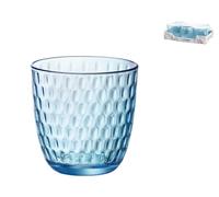 Ensemble De 6 Verres En Verre Slot Blue Cl 29 Azzurro Bormioli Rocco