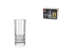 Ensemble De 6 Verres En Verre Transparent Brillant Hb, 37Cl