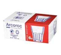 Arcoroc GOBELET TREMPÉ EMPILABLE GRANITY FB 26 CL, Lot de 6