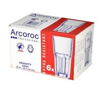 Ensemble De 6 Verres En Verre Trempé Granity Cl 31 Transparent ARC