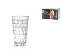 Ensemble De 6 Verres Hb Stack En Verre Transparent, 39Cl