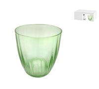 Ensemble De 6 Verres Verts Modèle Kate Optical De La Marque Bohemia