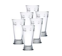 Ensemble de 6 verres whisky doubles La Rochere Napoleon Bee - Verres whisky fantaisie (425 ml)
