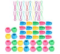 Ensemble de 60 Pièces Clips de Support de Canette, Organisateur de Fil, Porte-bobine pour Rangement de Fils de Couture
