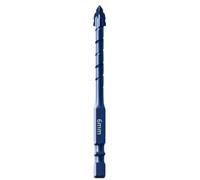 Ensemble de 7/6/5/4 forets dentelés à quatre tranchants for percer des trous dans les carreaux verre, murs et le béton, outils en dents scie 3 12 mm(6/6/6/8/8/8mm6pcs)