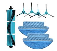 Ensemble de 7 accessoires pour aspirateur Cecotec Conga série 3090 avec brosse à rouleau, brosses latérales, tampons pour nettoyage du sol à la maison
