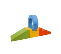 Ensemble de 7 blocs cerceau jaune vert bleu orange