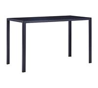 Ensemble de 7 pièces - Gris - Ensemble moderne en 95 % PVC et 5 % coton - Durable et facile d'entretien - Idéal pour les familles et le quotidien