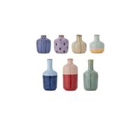 Ensemble de 7 vases en grès multicolore Maien