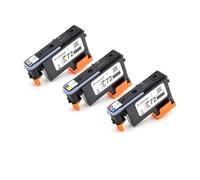 Ensemble de 72 têtes d'impression C9380A, C9383A et C9384A, compatibles avec HP 72 Designjet, T1100, T1120, T1200, T1300, T610, T770, T790, T795(A Set - 3 PCS)