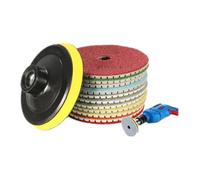 Ensemble de 8 disques de meulage diamantés de 4 pouces