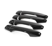 Ensemble De 8 Enjoliveurs De Poignées De Porte Extérieures Pour Subaru WRX STI 2015-2020 - Noir Brillant - Protection Décorative Garniture Poignée Porte Housse