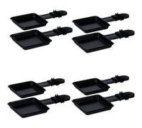 Ensemble de 8 poêlons à raclette Rotel Swiss Tradition