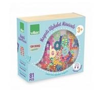 Ensemble de 81 Magnets Alphabet Minuscules pour Éveil Linguistique