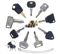 Ensemble de 9 clés de démarrage d'allumage, remplacement des commutateurs de démarrage avec anneau de clé