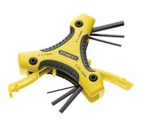 Ensemble De 9 Clés Hexagonales En Triangle Stanley 0-95-935 (1,5-6mm)