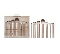 Ensemble de 9 pinceaux de maquillage Real Techniques Au Naturale, pour ombre à paupières liquide, crème et poudre, fond de teint, blush, bronzer et contour, pratique pour les voyages, idée cadeau, san