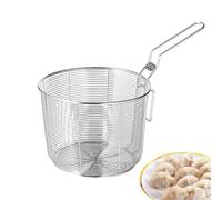 Ensemble de à frire - Friteuse robuste avec poignée, passoire alimentaire en maille | Égouttoir à frites, pelle à tempura, support de poulet frit, outil de collation pour cuisine commerciale à
