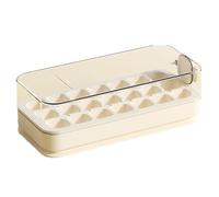 Ensemble de bacs à glaçons avec couvercle, moules et plateaux en silicone de 21 pièces, design anti-goutte, résistant au congélateur, libération sans effort et moules à glace